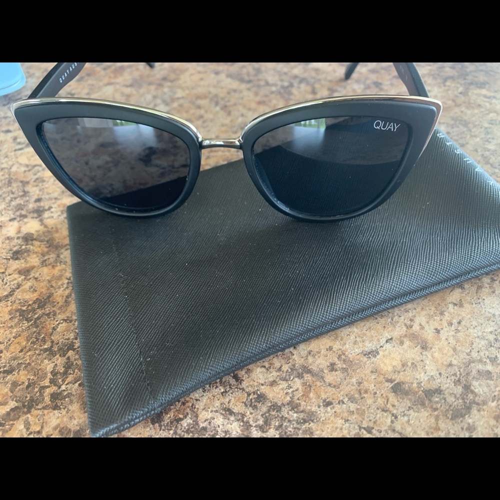 Quay Australia Black Sunglasses